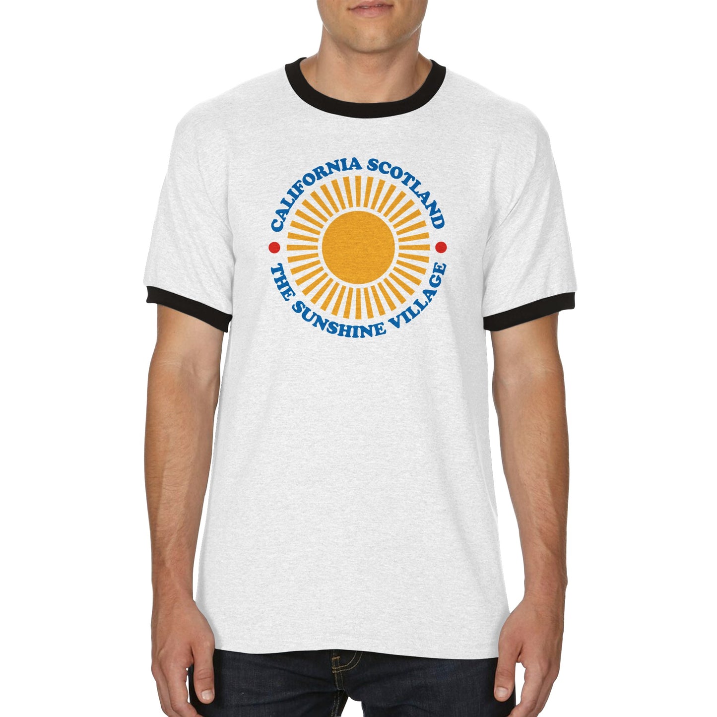 California Scotland Ringer T-shirt